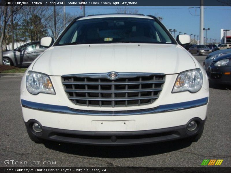 Stone White / Dark Khaki/Light Graystone 2007 Chrysler Pacifica Touring AWD
