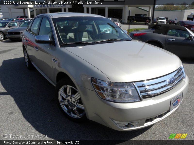 Smokestone Metallic / Medium Light Stone 2009 Ford Taurus Limited