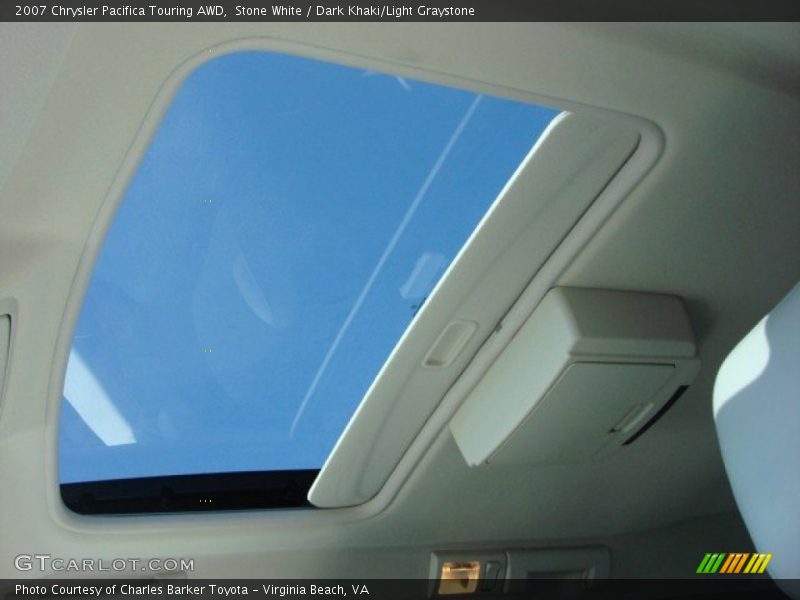 Stone White / Dark Khaki/Light Graystone 2007 Chrysler Pacifica Touring AWD