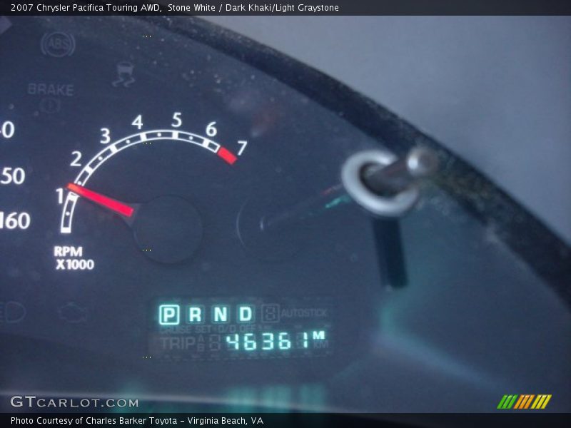 Stone White / Dark Khaki/Light Graystone 2007 Chrysler Pacifica Touring AWD