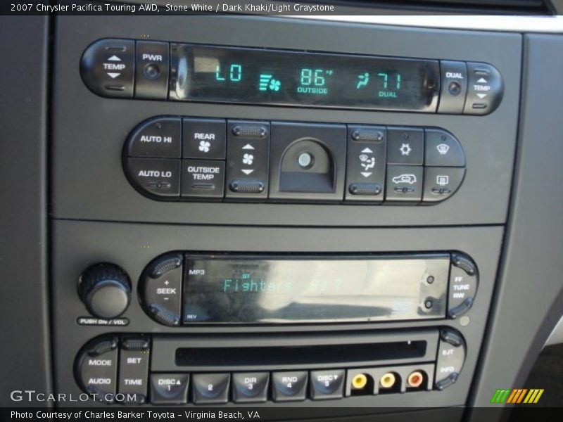 Stone White / Dark Khaki/Light Graystone 2007 Chrysler Pacifica Touring AWD