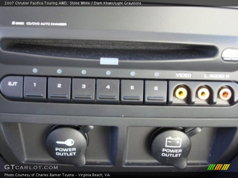 Stone White / Dark Khaki/Light Graystone 2007 Chrysler Pacifica Touring AWD