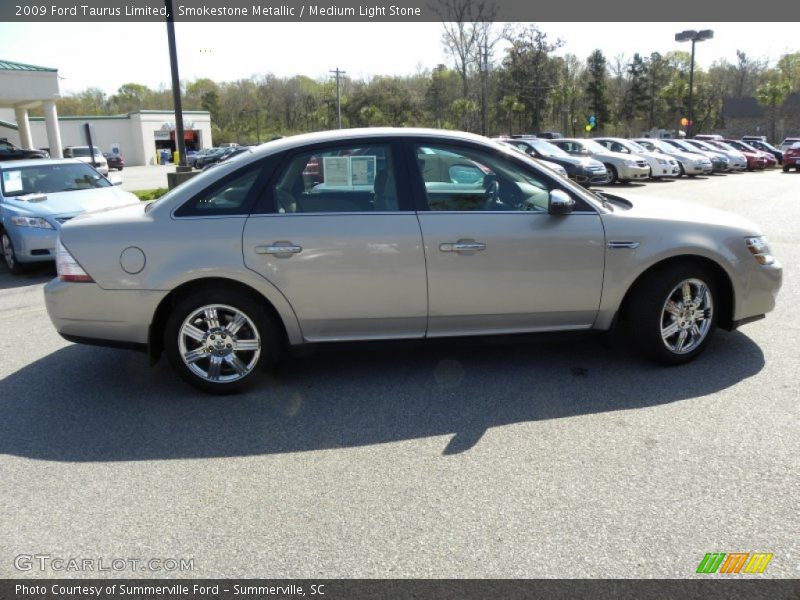 Smokestone Metallic / Medium Light Stone 2009 Ford Taurus Limited