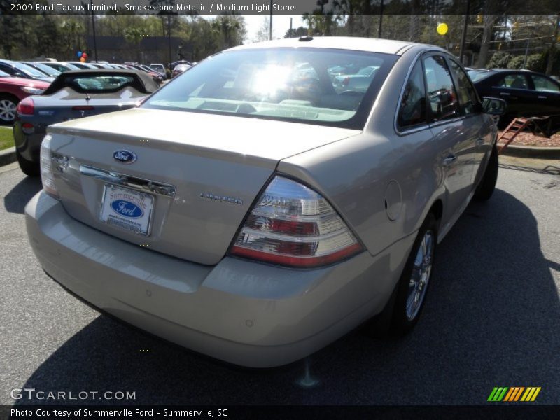 Smokestone Metallic / Medium Light Stone 2009 Ford Taurus Limited
