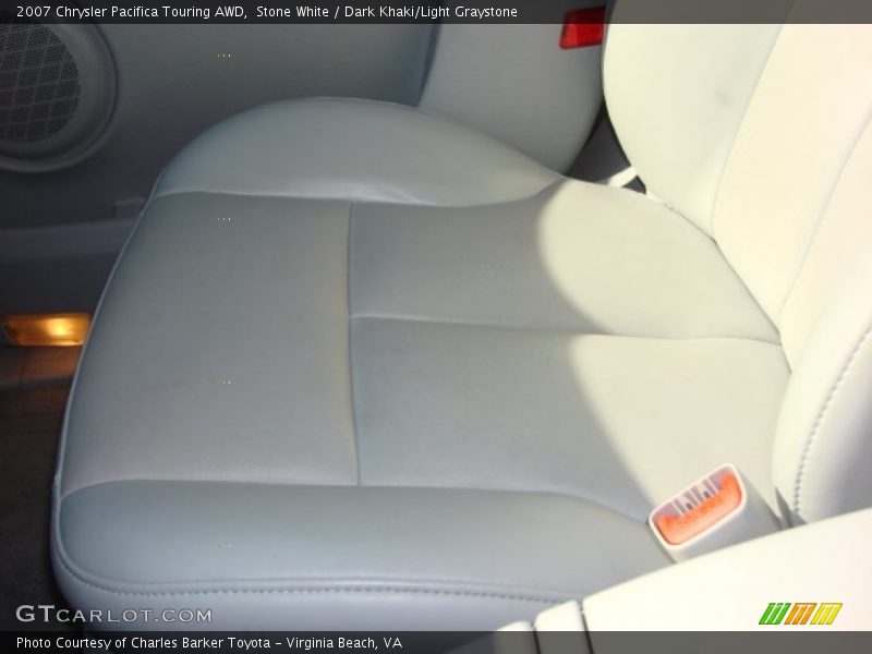 Stone White / Dark Khaki/Light Graystone 2007 Chrysler Pacifica Touring AWD