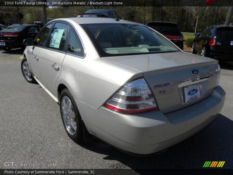 Smokestone Metallic / Medium Light Stone 2009 Ford Taurus Limited