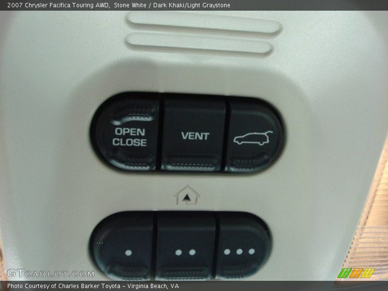 Stone White / Dark Khaki/Light Graystone 2007 Chrysler Pacifica Touring AWD