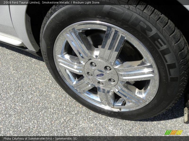 Smokestone Metallic / Medium Light Stone 2009 Ford Taurus Limited