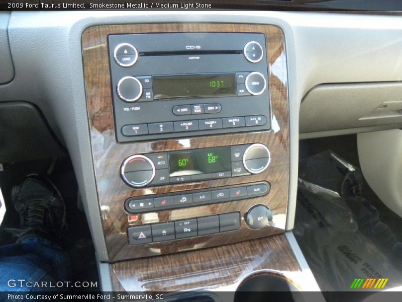 Smokestone Metallic / Medium Light Stone 2009 Ford Taurus Limited