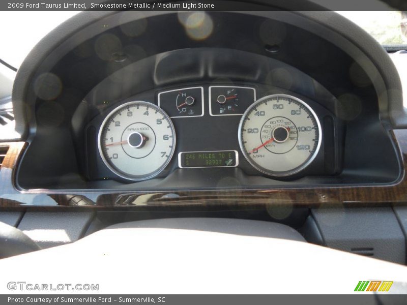 Smokestone Metallic / Medium Light Stone 2009 Ford Taurus Limited