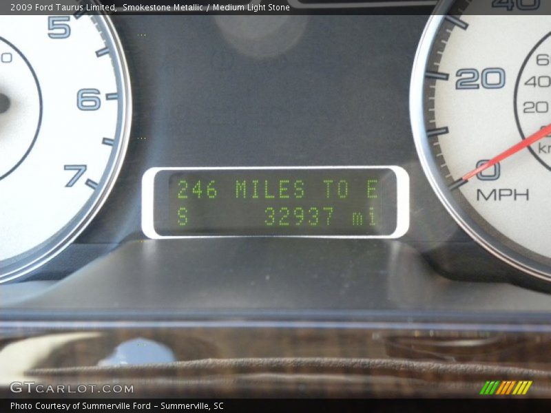 Smokestone Metallic / Medium Light Stone 2009 Ford Taurus Limited