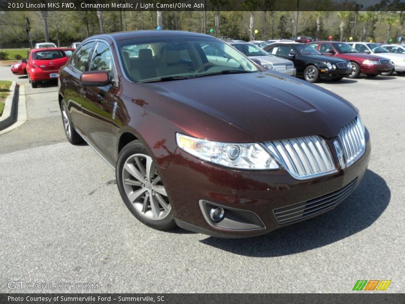 Cinnamon Metallic / Light Camel/Olive Ash 2010 Lincoln MKS FWD