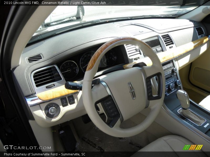 Cinnamon Metallic / Light Camel/Olive Ash 2010 Lincoln MKS FWD