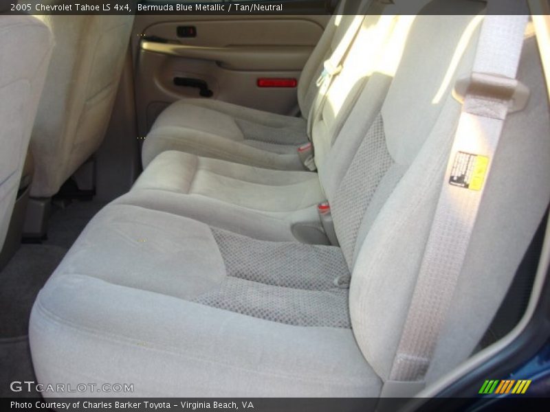 Bermuda Blue Metallic / Tan/Neutral 2005 Chevrolet Tahoe LS 4x4