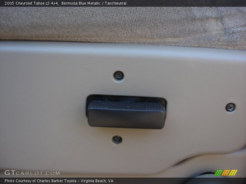 Bermuda Blue Metallic / Tan/Neutral 2005 Chevrolet Tahoe LS 4x4