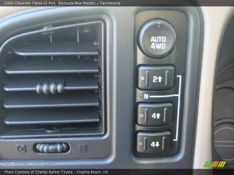 Bermuda Blue Metallic / Tan/Neutral 2005 Chevrolet Tahoe LS 4x4