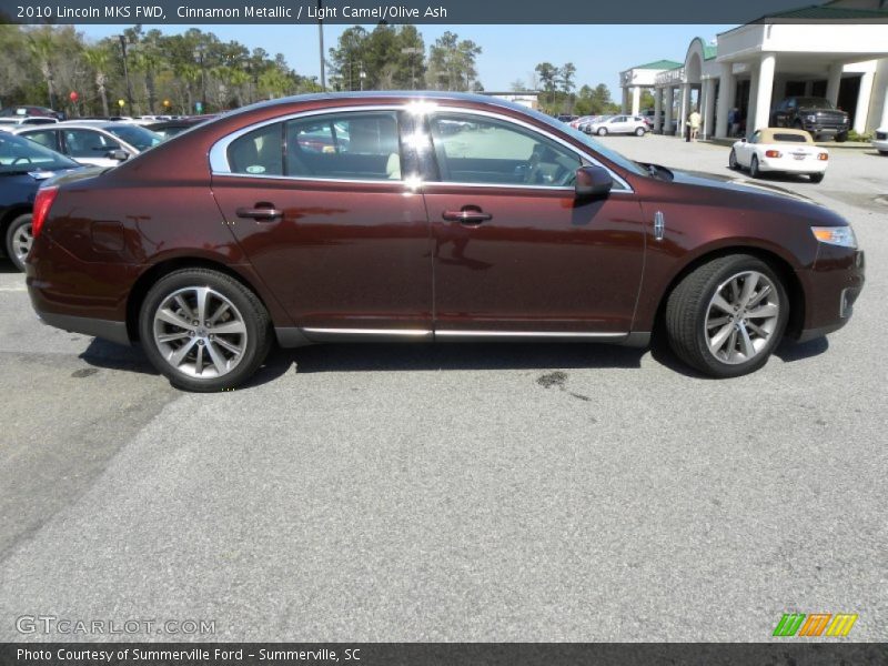 Cinnamon Metallic / Light Camel/Olive Ash 2010 Lincoln MKS FWD