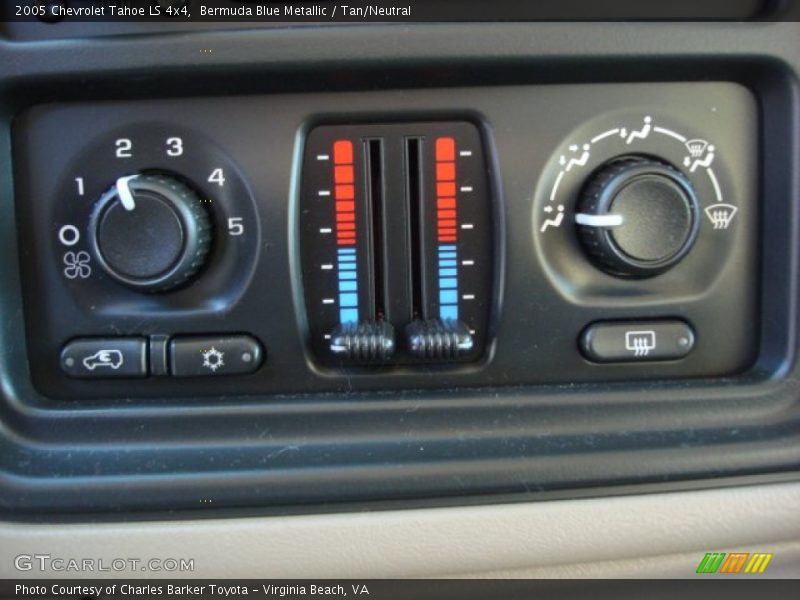 Bermuda Blue Metallic / Tan/Neutral 2005 Chevrolet Tahoe LS 4x4