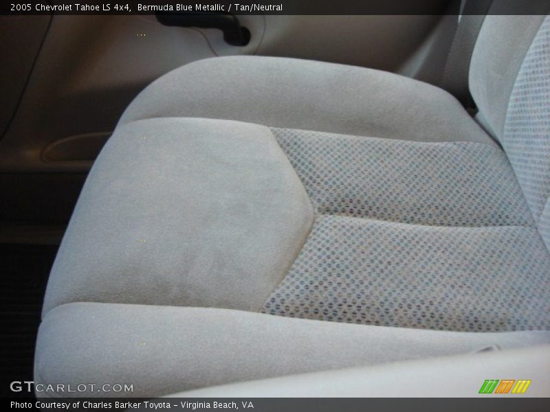 Bermuda Blue Metallic / Tan/Neutral 2005 Chevrolet Tahoe LS 4x4