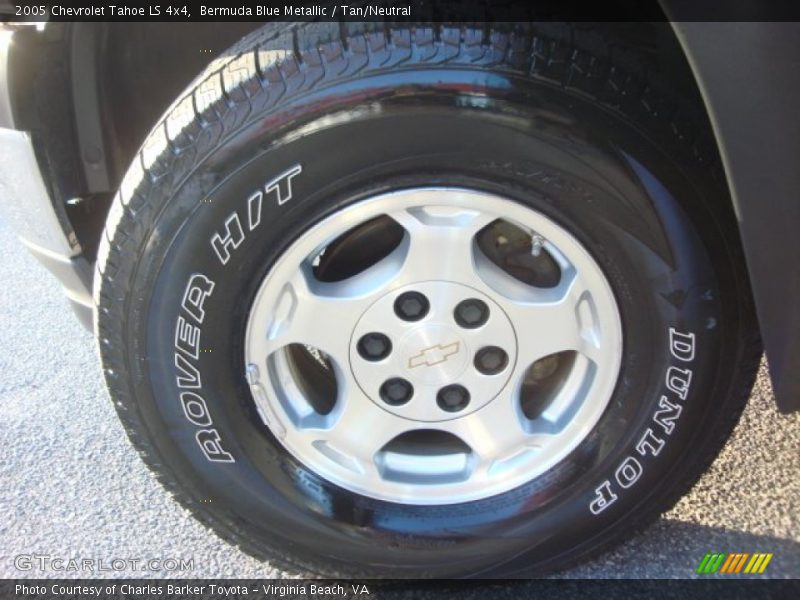Bermuda Blue Metallic / Tan/Neutral 2005 Chevrolet Tahoe LS 4x4