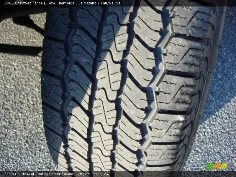 Bermuda Blue Metallic / Tan/Neutral 2005 Chevrolet Tahoe LS 4x4