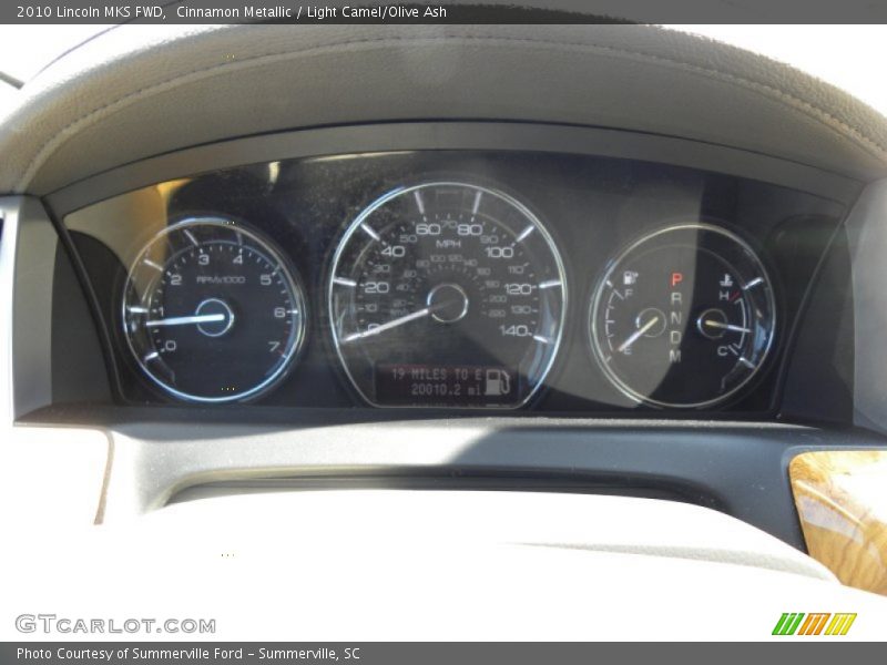 Cinnamon Metallic / Light Camel/Olive Ash 2010 Lincoln MKS FWD