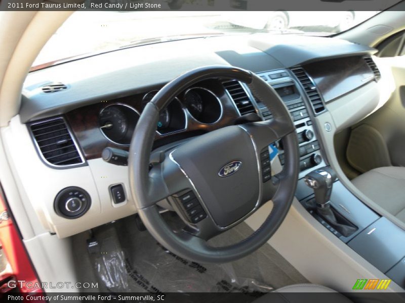 Red Candy / Light Stone 2011 Ford Taurus Limited