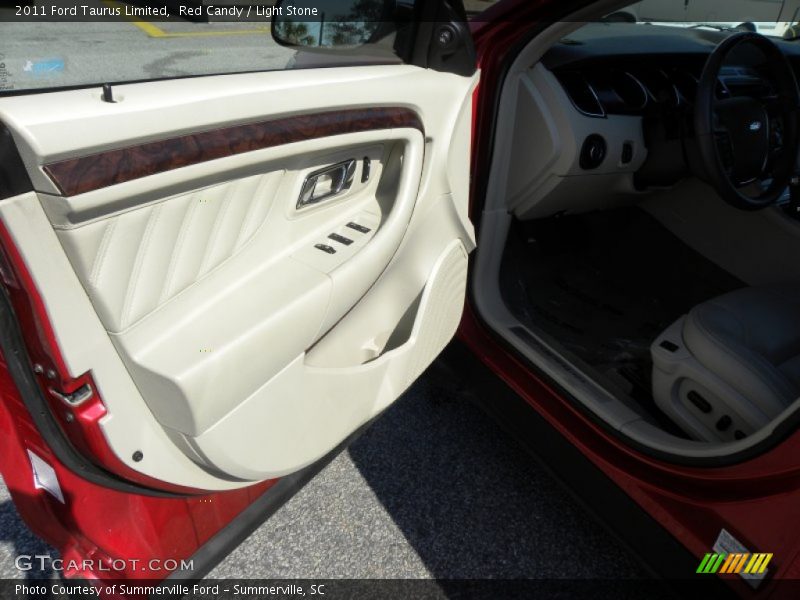Red Candy / Light Stone 2011 Ford Taurus Limited