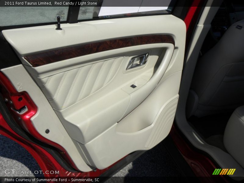 Red Candy / Light Stone 2011 Ford Taurus Limited