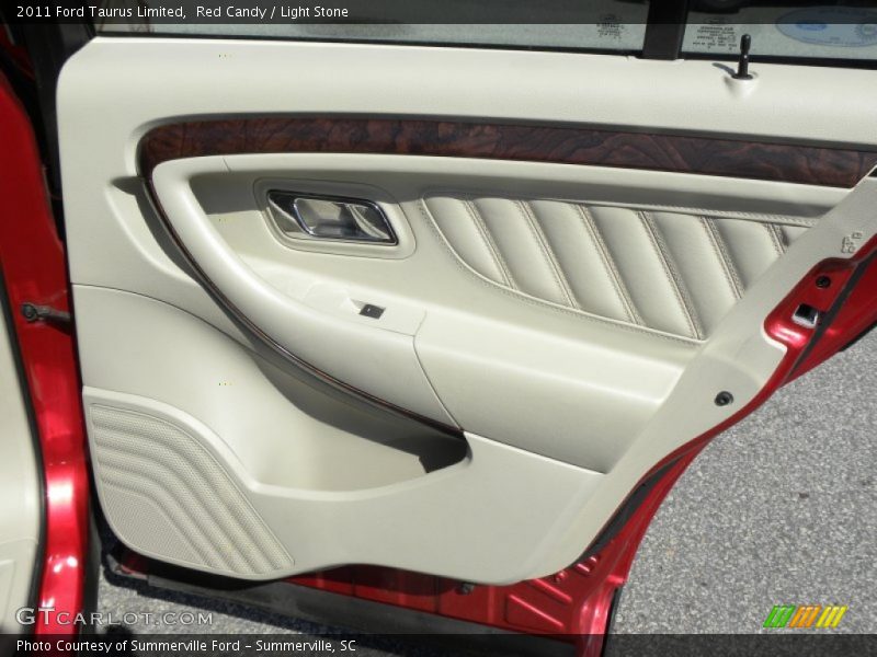 Red Candy / Light Stone 2011 Ford Taurus Limited