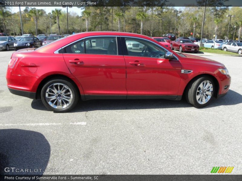 Red Candy / Light Stone 2011 Ford Taurus Limited