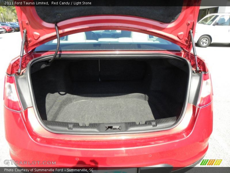 Red Candy / Light Stone 2011 Ford Taurus Limited