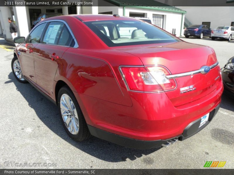 Red Candy / Light Stone 2011 Ford Taurus Limited