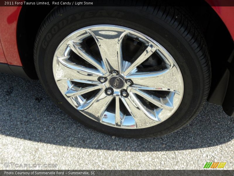 Red Candy / Light Stone 2011 Ford Taurus Limited