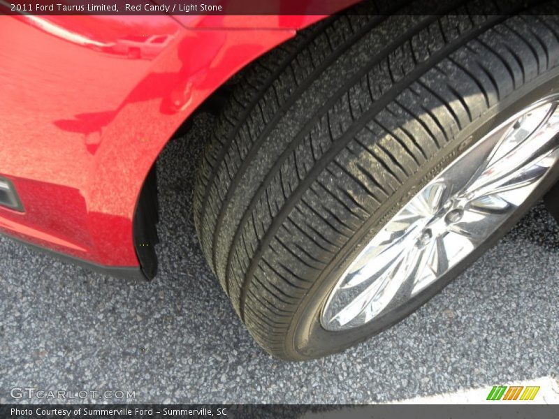 Red Candy / Light Stone 2011 Ford Taurus Limited