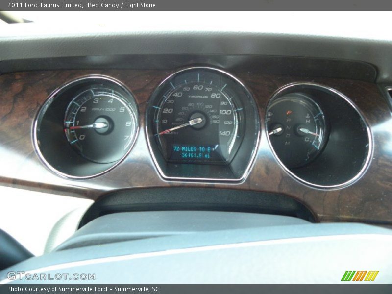 Red Candy / Light Stone 2011 Ford Taurus Limited