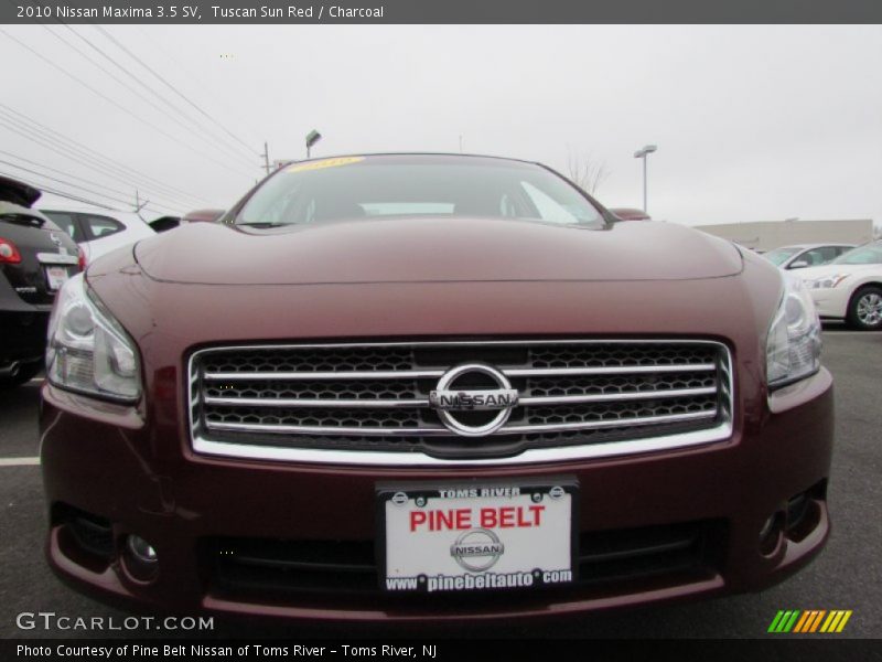 Tuscan Sun Red / Charcoal 2010 Nissan Maxima 3.5 SV