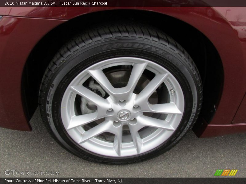 Tuscan Sun Red / Charcoal 2010 Nissan Maxima 3.5 SV