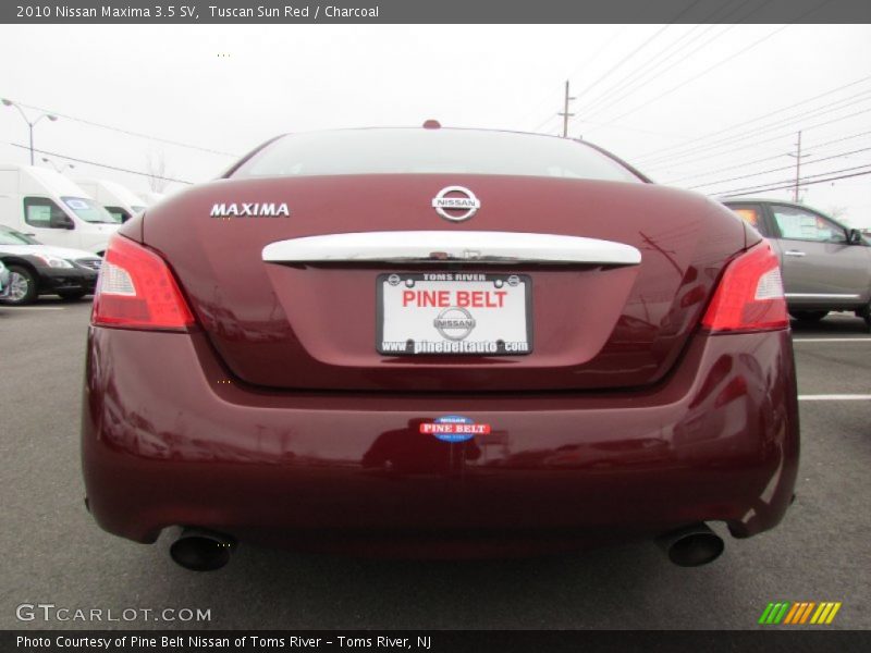 Tuscan Sun Red / Charcoal 2010 Nissan Maxima 3.5 SV