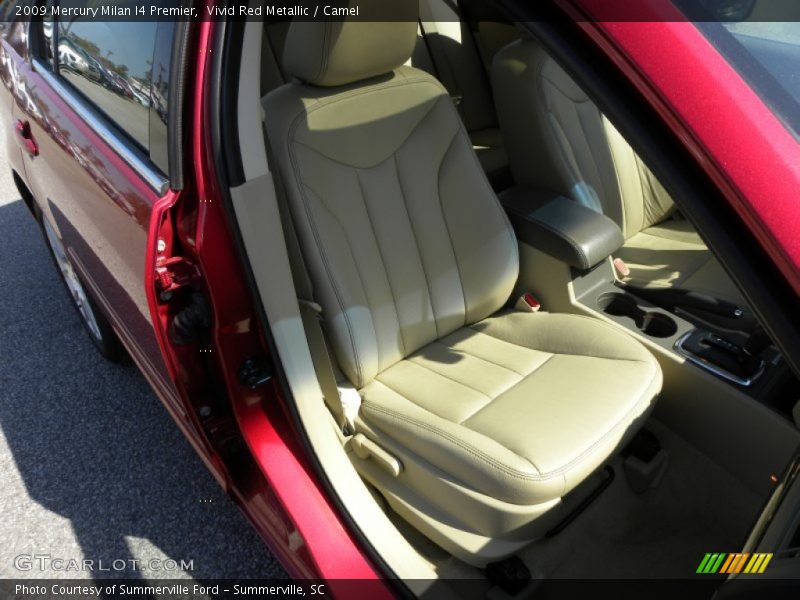 Vivid Red Metallic / Camel 2009 Mercury Milan I4 Premier