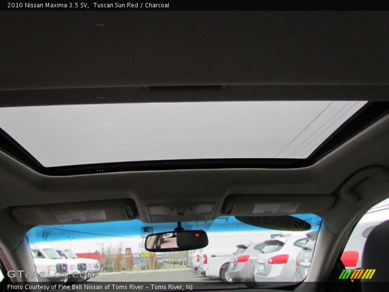 Tuscan Sun Red / Charcoal 2010 Nissan Maxima 3.5 SV