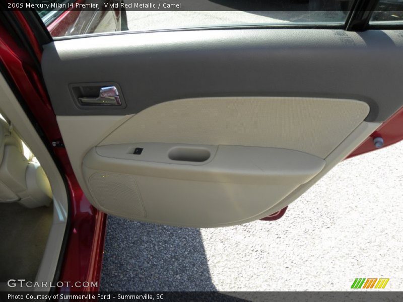 Vivid Red Metallic / Camel 2009 Mercury Milan I4 Premier