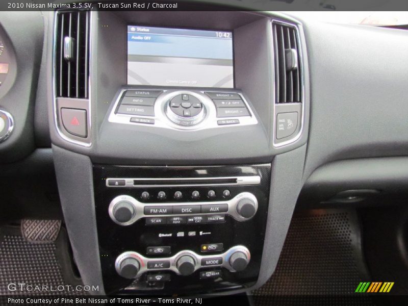 Tuscan Sun Red / Charcoal 2010 Nissan Maxima 3.5 SV