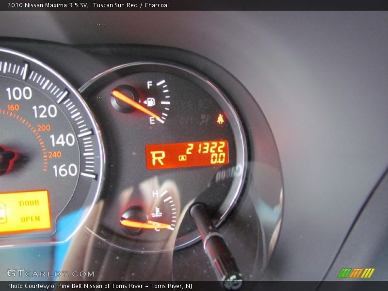 Tuscan Sun Red / Charcoal 2010 Nissan Maxima 3.5 SV