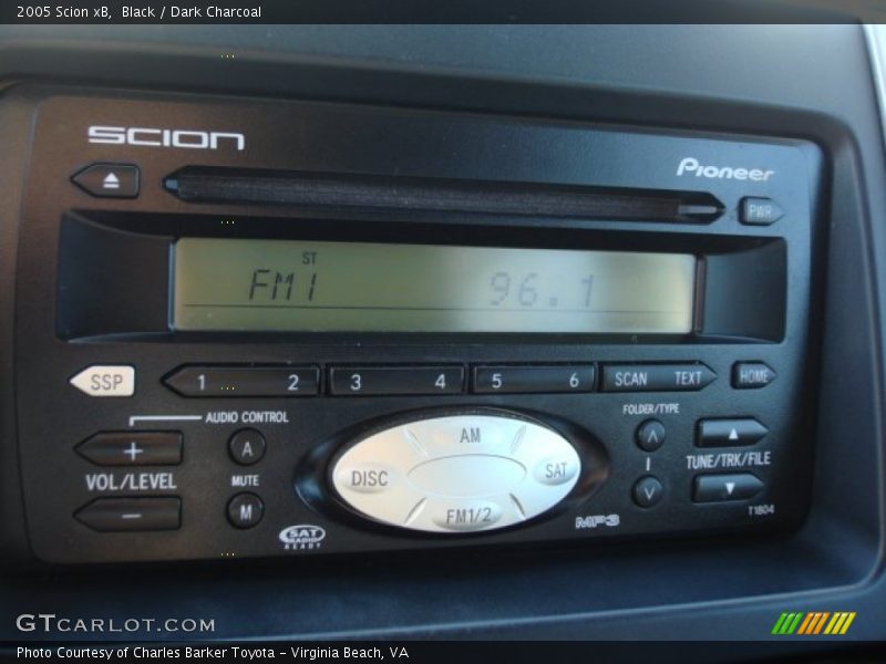 Audio System of 2005 xB 
