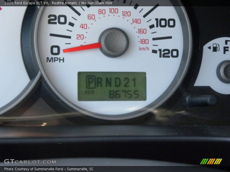 Redfire Metallic / Medium/Dark Flint 2006 Ford Escape XLT V6