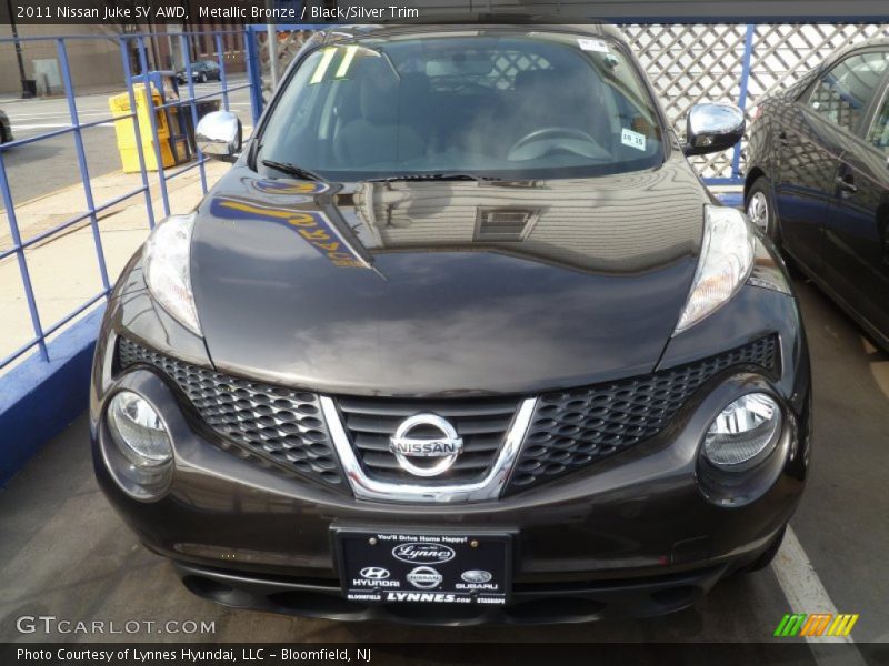 Metallic Bronze / Black/Silver Trim 2011 Nissan Juke SV AWD