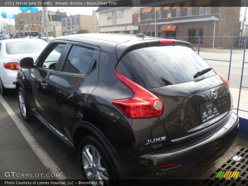 Metallic Bronze / Black/Silver Trim 2011 Nissan Juke SV AWD