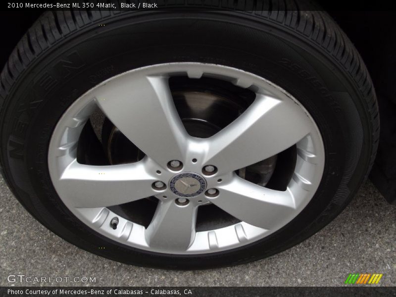 Black / Black 2010 Mercedes-Benz ML 350 4Matic