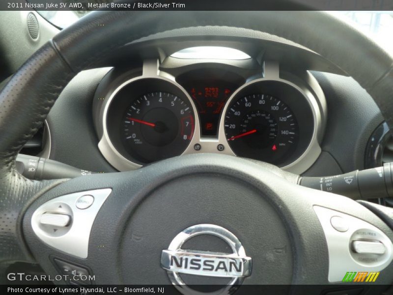 Metallic Bronze / Black/Silver Trim 2011 Nissan Juke SV AWD